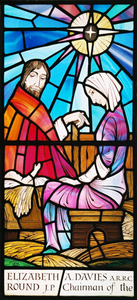 ステンドグラス 聖家族